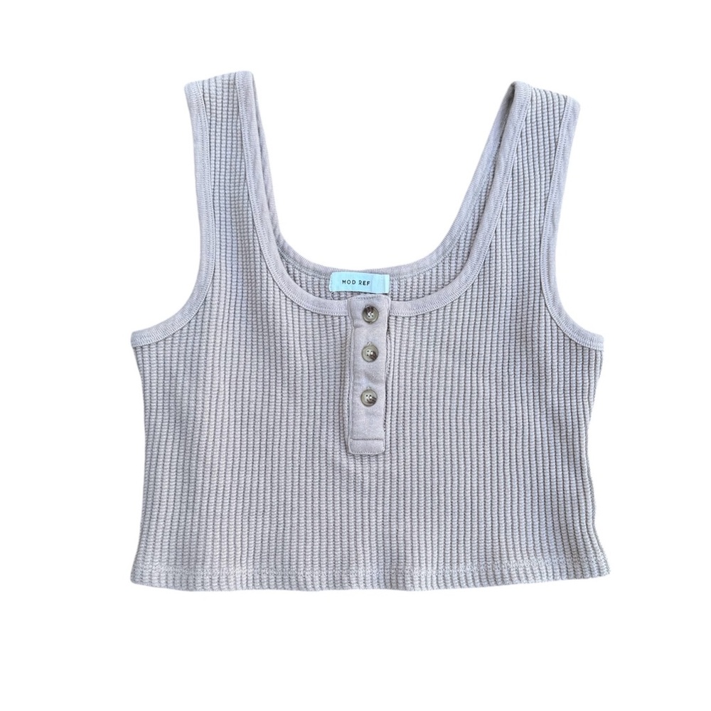 Like New Soft and Stretchy MOD REF Cropped Tank Top Women's Medium